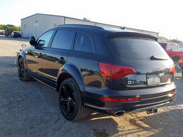 WA1WMAFE1FD005601 - 2015 AUDI Q7 TDI BLACK photo 3