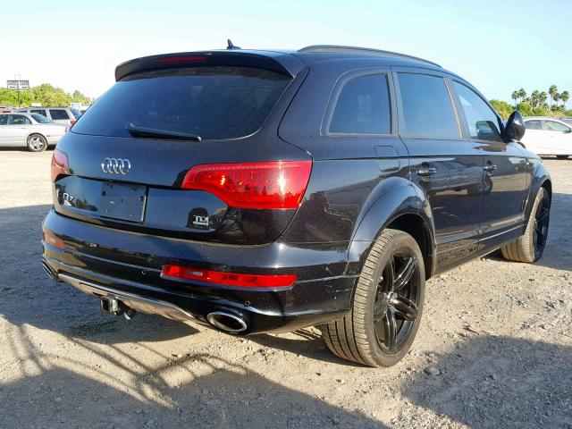 WA1WMAFE1FD005601 - 2015 AUDI Q7 TDI BLACK photo 4