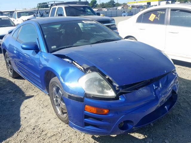 4A3AC44G55E012145 - 2005 MITSUBISHI ECLIPSE GS BLUE photo 1