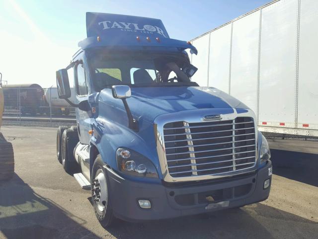 1FUJGEDV3GLHF8899 - 2016 FREIGHTLINER CASCADIA 1 BLUE photo 1