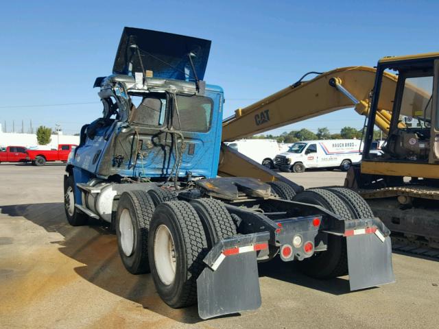 1FUJGEDV3GLHF8899 - 2016 FREIGHTLINER CASCADIA 1 BLUE photo 3