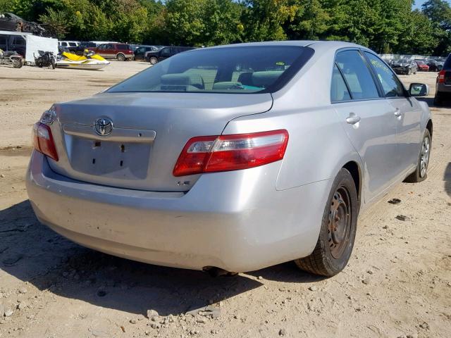 4T1BE46K69U323335 - 2009 TOYOTA CAMRY BASE SILVER photo 4