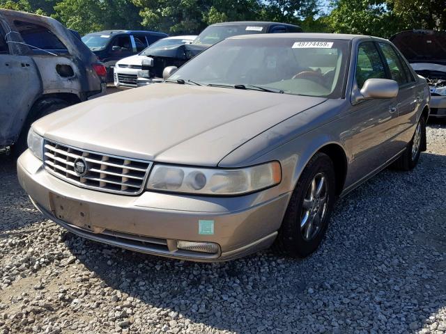 1G6KY5490YU173905 - 2000 CADILLAC SEVILLE ST BEIGE photo 2