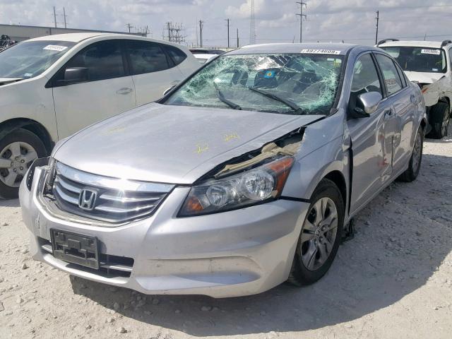 1HGCP2F65CA063143 - 2012 HONDA ACCORD SE GRAY photo 2