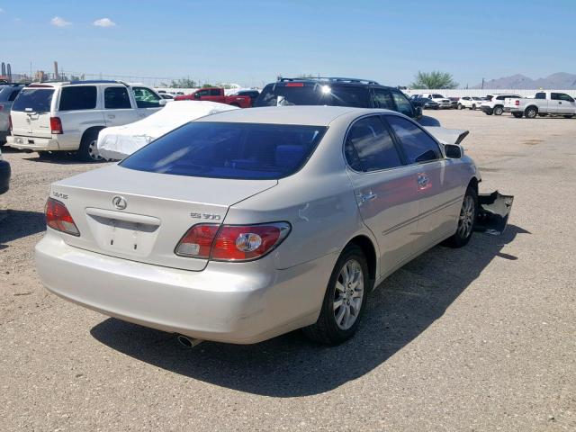 JTHBF30G825021799 - 2002 LEXUS ES 300 SILVER photo 4