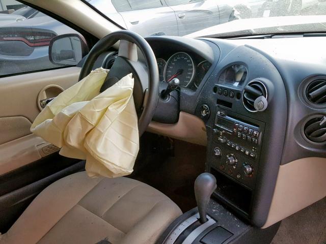 2G2WP522X41187781 - 2004 PONTIAC GRAND PRIX RED photo 9