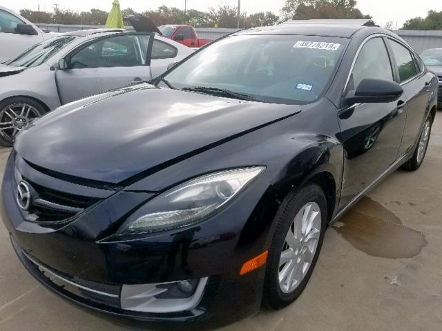 1YVHZ8DH8C5M24650 - 2012 MAZDA 6 I BLACK photo 2