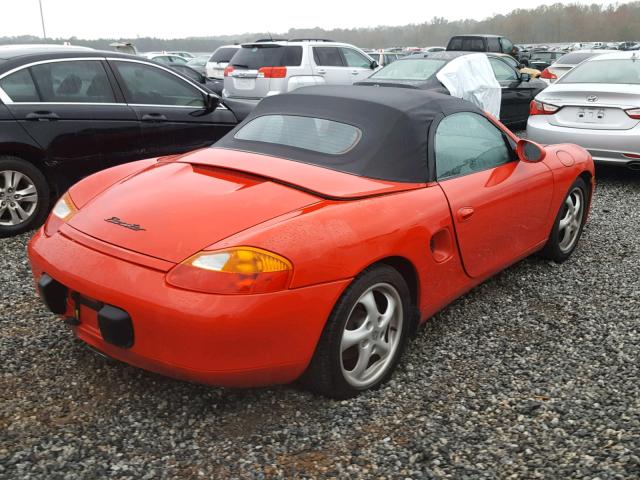 WP0CA2987VS621374 - 1997 PORSCHE BOXSTER RED photo 4