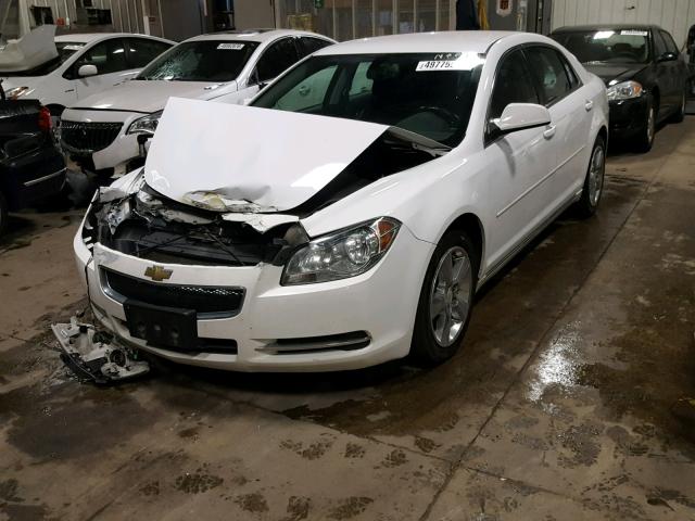 1G1ZD5E16BF254332 - 2011 CHEVROLET MALIBU 2LT WHITE photo 2