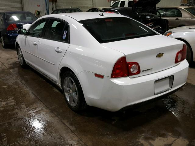 1G1ZD5E16BF254332 - 2011 CHEVROLET MALIBU 2LT WHITE photo 3