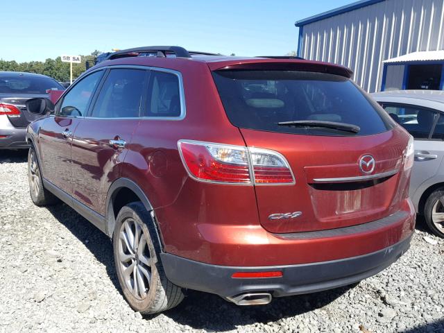 JM3TB2DA2B0308190 - 2011 MAZDA CX-9 BURGUNDY photo 3