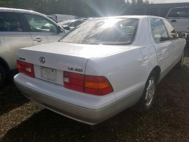 JT8BH28F6Y0174722 - 2000 LEXUS LS 400 WHITE photo 4