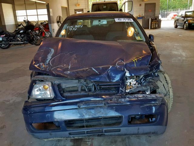 3VWRK69M93M058942 - 2003 VOLKSWAGEN JETTA GL BLUE photo 7