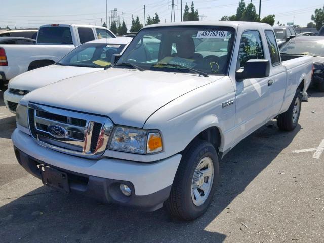 1FTKR1ED0APA32794 - 2010 FORD RANGER SUP WHITE photo 2