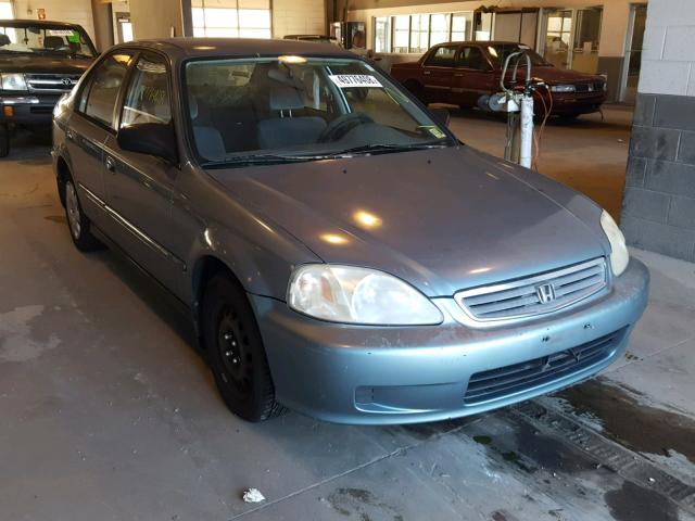 2HGEJ6616YH544307 - 2000 HONDA CIVIC BASE Mavi foto 1