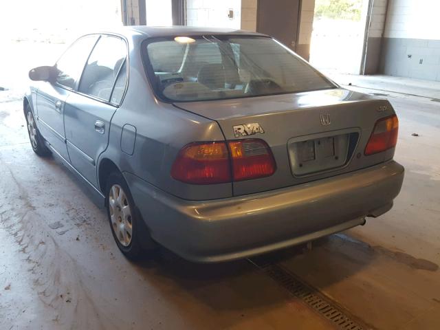 2HGEJ6616YH544307 - 2000 HONDA CIVIC BASE Mavi foto 3