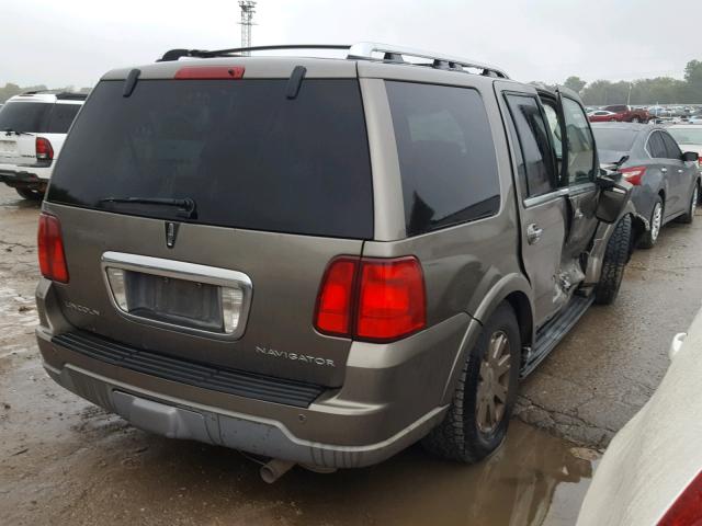 5LMFU27R44LJ07578 - 2004 LINCOLN NAVIGATOR Қоңыр фото 4