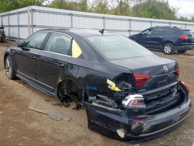 1VWDT7A38HC070069 - 2017 VOLKSWAGEN PASSAT R-L 石墨色 照片 3