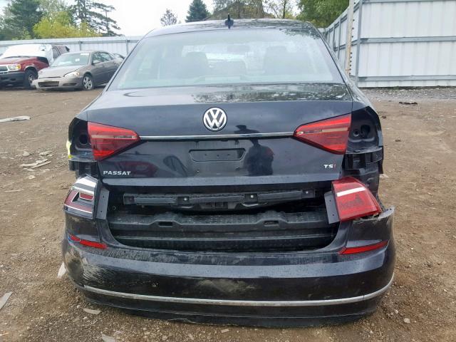 1VWDT7A38HC070069 - 2017 VOLKSWAGEN PASSAT R-L 石墨色 照片 9