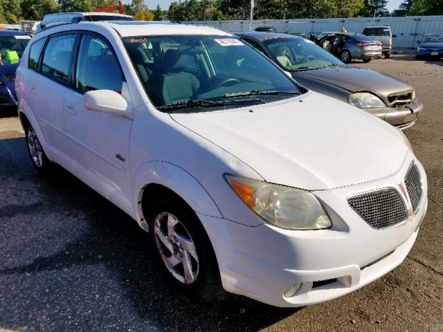 5Y2SL66885Z441958 - 2005 PONTIAC VIBE WHITE photo 1