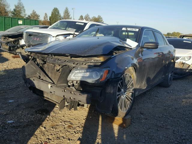 2C3CCABG7DH717277 - 2013 CHRYSLER 300 V6 GRAY photo 2