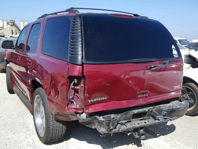 1GKEK63U95J139616 - 2005 GMC YUKON DENA BURN photo 3