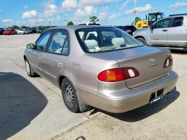 1NXBR18E3WZ098698 - 1998 TOYOTA COROLLA VE TAN photo 3