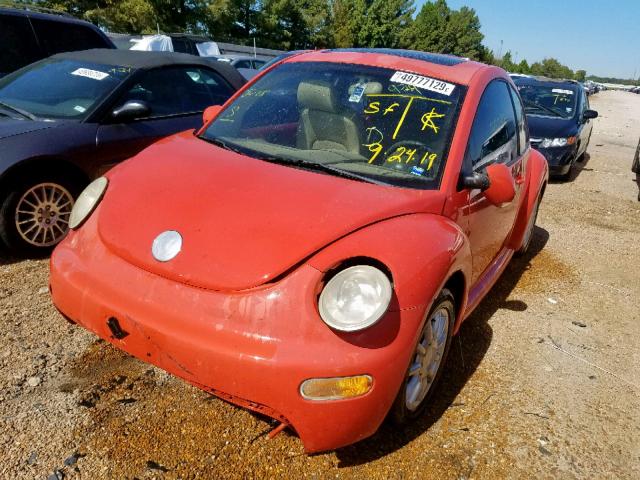 3VWCK31C45M414143 - 2005 VOLKSWAGEN NEW BEETLE 橙色 照片 2