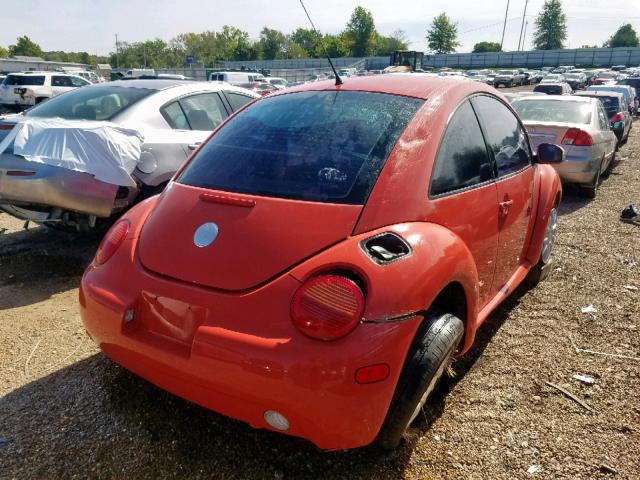 3VWCK31C45M414143 - 2005 VOLKSWAGEN NEW BEETLE 橙色 照片 4