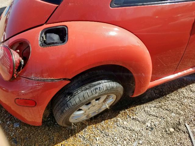 3VWCK31C45M414143 - 2005 VOLKSWAGEN NEW BEETLE 橙色 照片 9