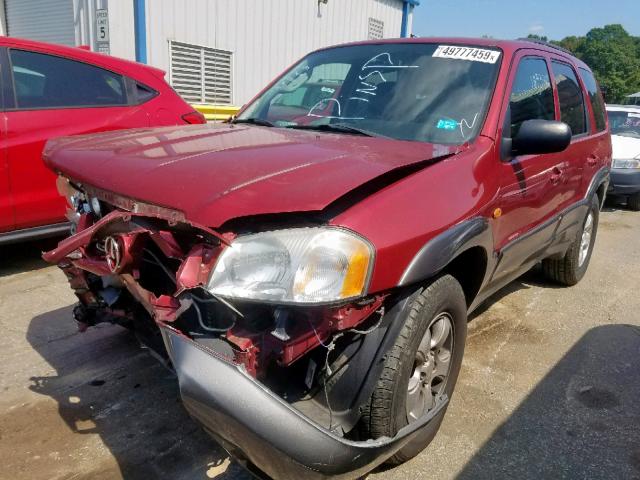 4F2CZ06104KM24002 - 2004 MAZDA TRIBUTE ES 红色 照片 2