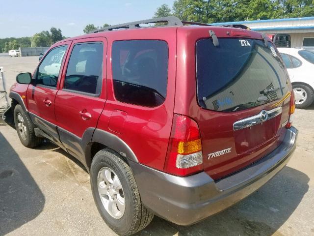 4F2CZ06104KM24002 - 2004 MAZDA TRIBUTE ES 红色 照片 3