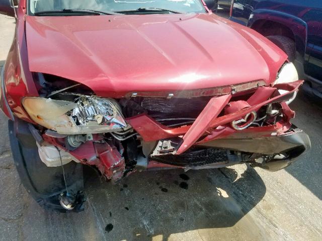 4F2CZ06104KM24002 - 2004 MAZDA TRIBUTE ES 红色 照片 9