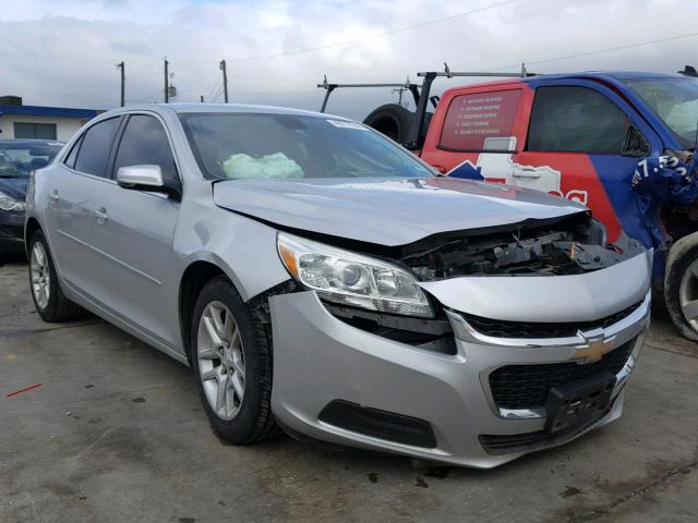 1G11C5SLXFF101531 - 2015 CHEVROLET MALIBU 1LT SILVER photo 1