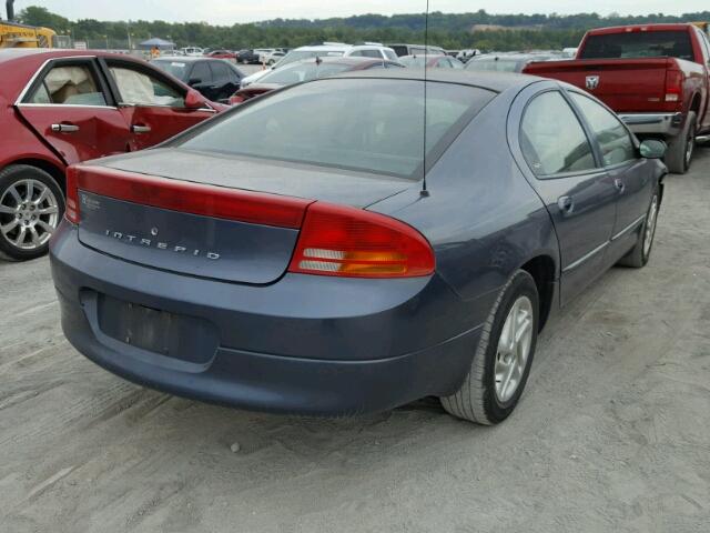 2B3HD46R11H627485 - 2001 DODGE INTREPID S BLUE photo 4