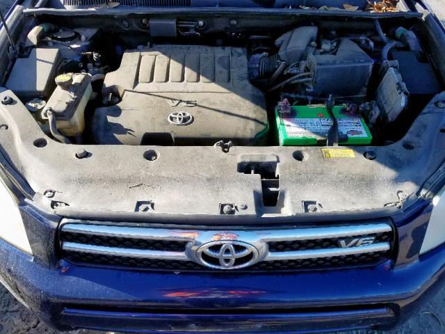 JTMBK31V875030049 - 2007 TOYOTA RAV4 LIMIT BLUE photo 7