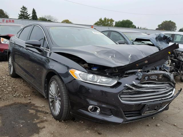 3FA6P0K93DR220598 - 2013 FORD FUSION TIT BLACK photo 1