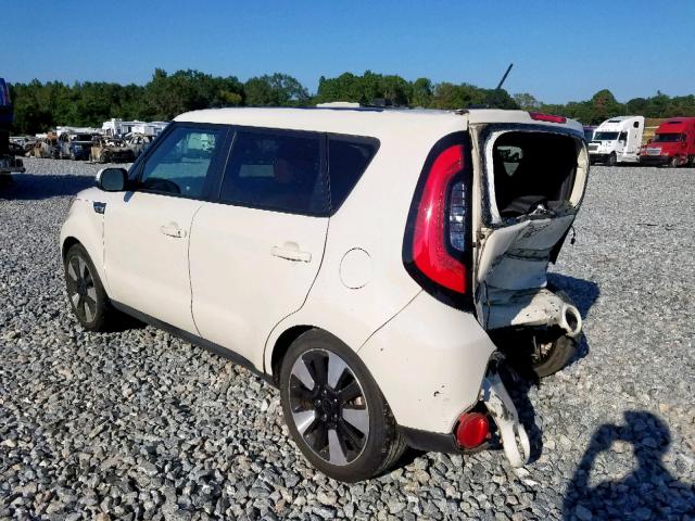 KNDJX3A57F7185191 - 2015 KIA SOUL ! WHITE photo 3