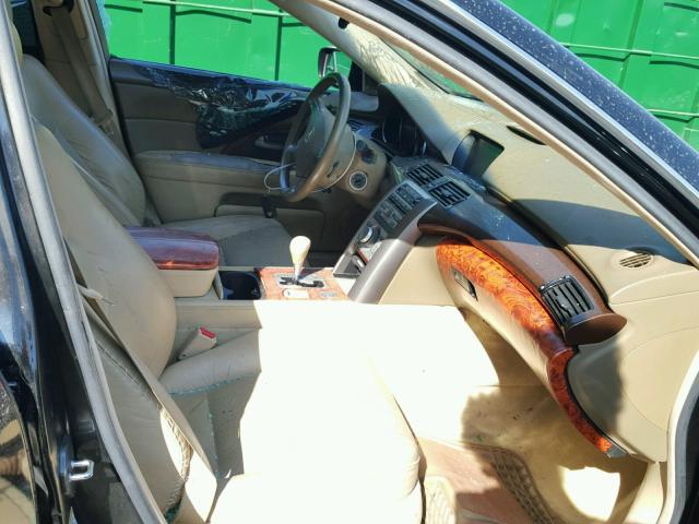 JH4KB16516C005404 - 2006 ACURA RL BLACK photo 5