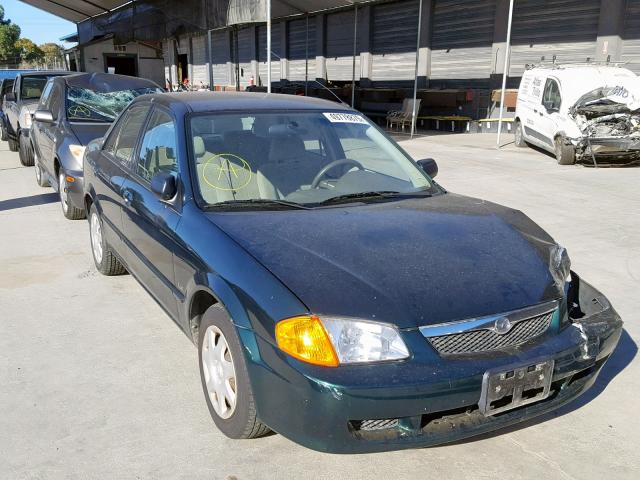 JM1BJ2221X0125440 - 1999 MAZDA PROTEGE DX GREEN photo 1