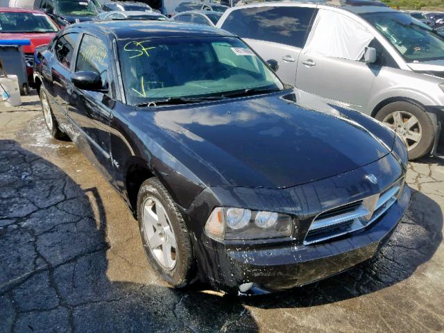 2B3CA3CV2AH309518 - 2010 DODGE CHARGER SX BLACK photo 1