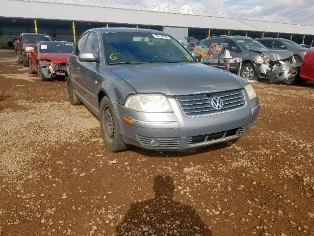 WVWRH63BX3P456275 - 2003 VOLKSWAGEN PASSAT GLX GRAY photo 1