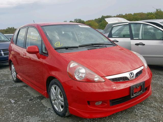 JHMGD386X7S027572 - 2007 HONDA FIT S 红色 照片 1