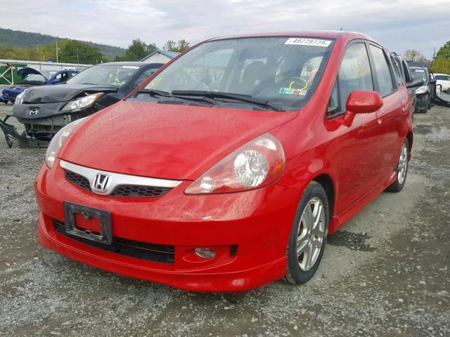 JHMGD386X7S027572 - 2007 HONDA FIT S 红色 照片 2