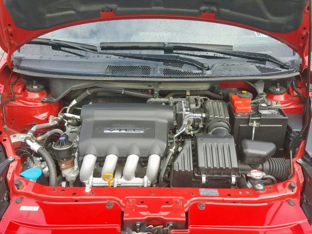 JHMGD386X7S027572 - 2007 HONDA FIT S 红色 照片 7