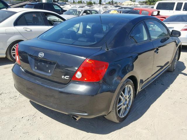 JTKDE177170189191 - 2007 TOYOTA SCION TC 黑色 照片 4