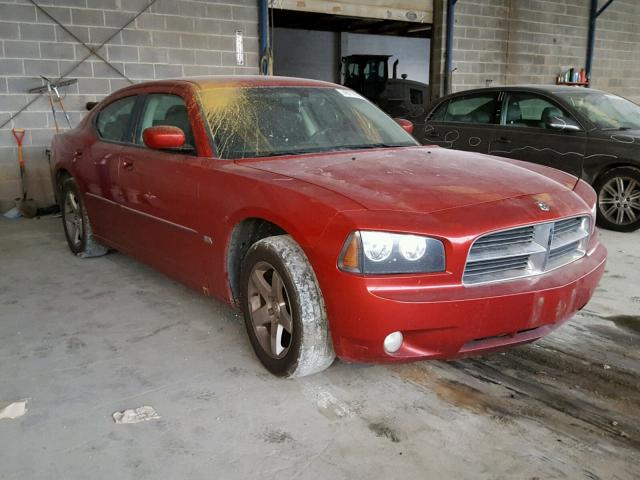 2B3CA3CV9AH277053 - 2010 DODGE CHARGER SX MAROON photo 1