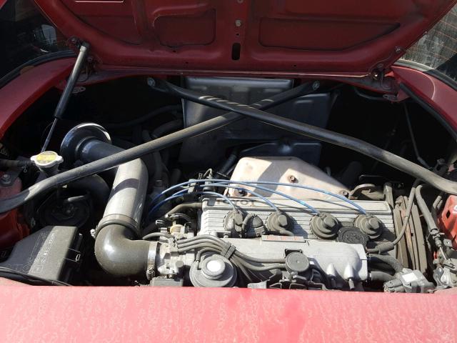 JT2SW21M2N0015457 - 1992 TOYOTA MR2 RED photo 7