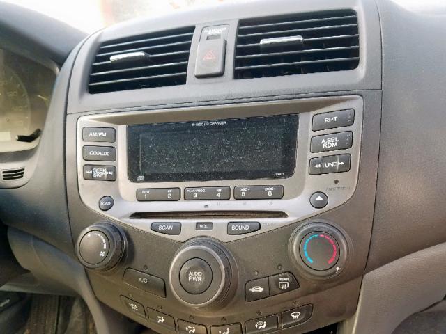 1HGCM56736A183451 - 2006 HONDA ACCORD EX SILVER photo 9