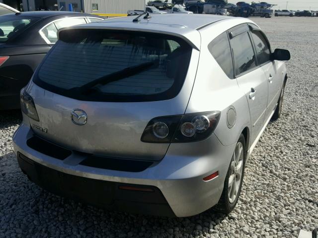 JM1BK343191226807 - 2009 MAZDA 3 S SILVER photo 4